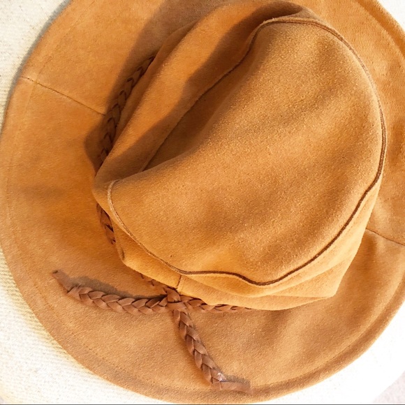 Free People Tennessee Suede Floppy Bucket Hat - Picture 4 of 5